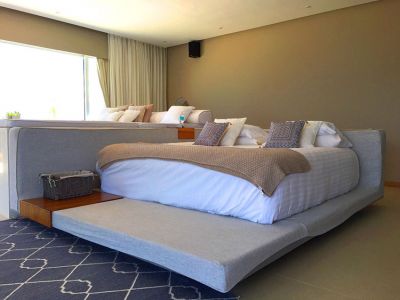 Master Bedroom Ocean Front Corner Penthouse in Peninsula Nuevo Vallarta Mexico