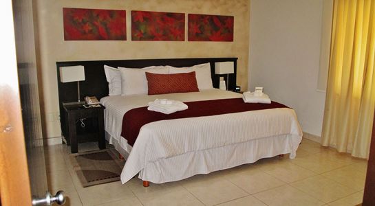 Second bedroom Villa-Magna ground floor condominium beach front Nuevo Vallarta